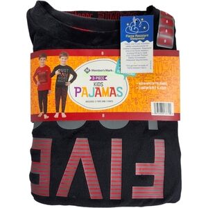 Boy's 3 Piece Gamer's Just 5 More Minutes & Game Over Pajama Set Size‎ 8